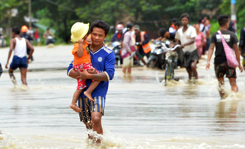 Myanmar அணைக்கட்டு வெடிப்பு